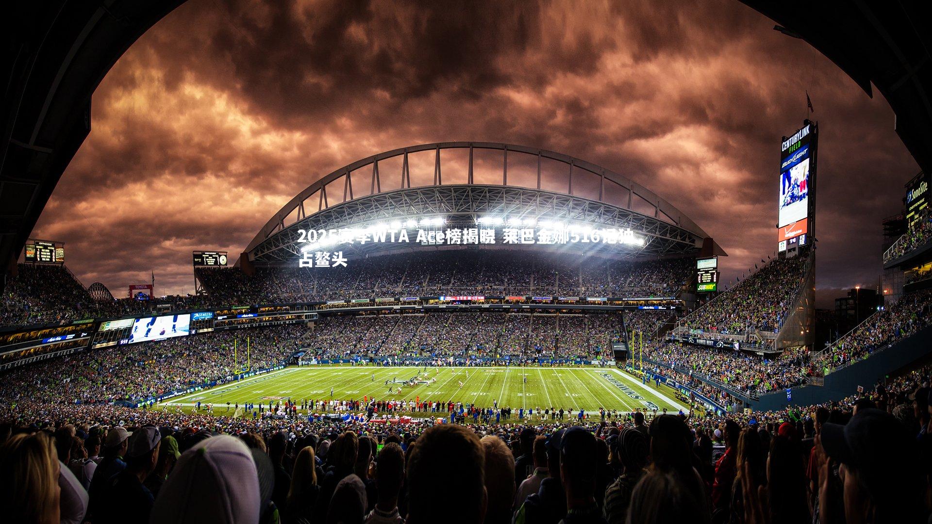 2025赛季WTA Ace榜揭晓 莱巴金娜516记独占鳌头